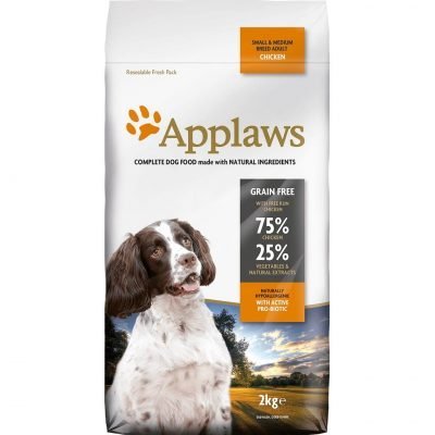 Applaws Adult Small/Medium Breeds - Храна за Възрастни Кучета Над 12 Месеца от Дребни и Средни Породи със 75% Пиле