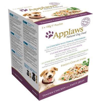 Applaws Finest Collection in Jelly – Паучове в Желе за Кучета 5х100гр