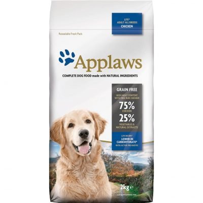 Applaws Adult Lite All Breeds - Диетична Храна за Кучета от Всички Породи със 75% Пиле