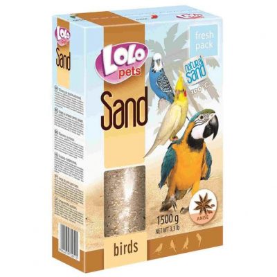 Пясък за Птици Lolo Pets с Анасон 1.5кг