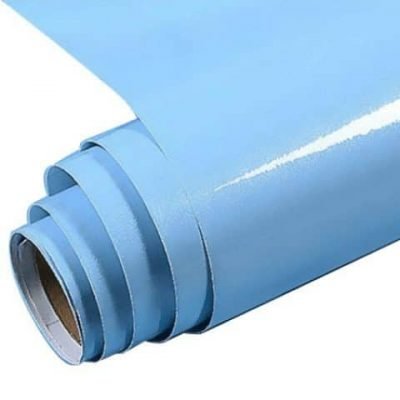 Фон За Аквариум PVC Двойно Лепящ - Светло Син