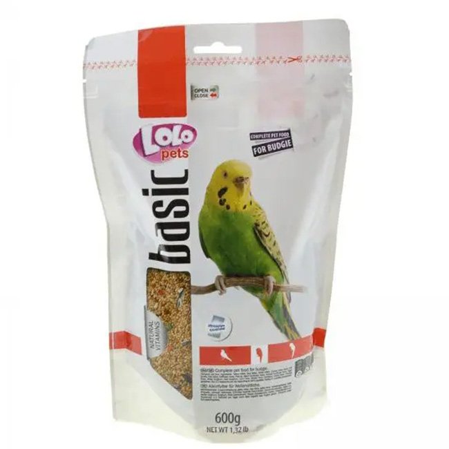 Храна за Вълнисти Папагали Lolo Pets 600гр