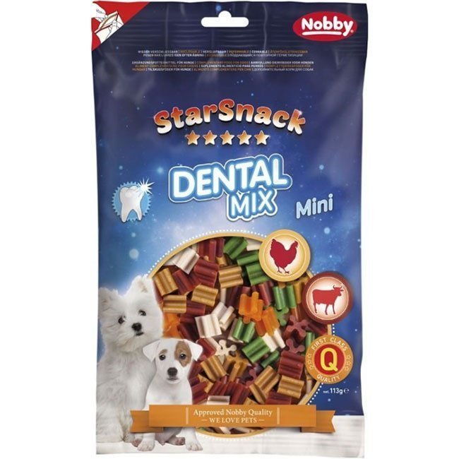 Лакомство за Куче Nobby StarSnack Dental Mix Мини 113гр