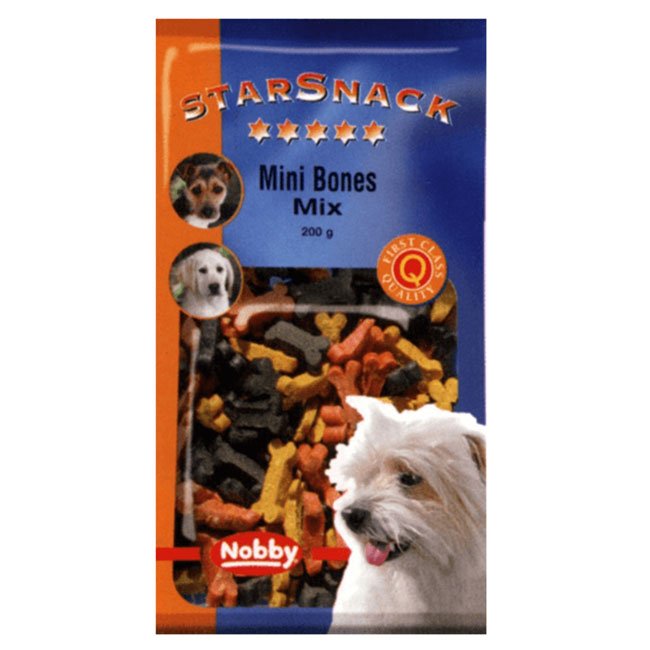 Лакомство за Куче Nobby StarSnack Mini Bones Микс 200гр
