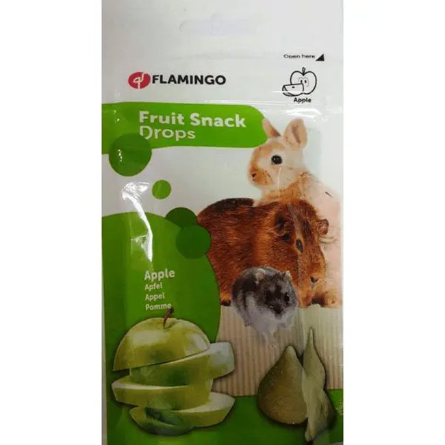 Дропс за Гризачи Flamingo с Ябълка
