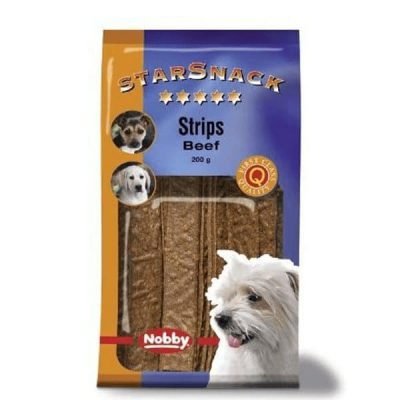 Лакомство за Куче Nobby StarSnack Strips с Телешко 20бр