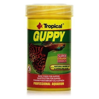 Tropical Guppy Flakes 100мл