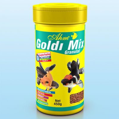 Ahm Goldi Mix - Храна за Златни Рибки 50 гр