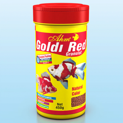Ahm Goldi Red - Храна за Златни Рибки 50 гр
