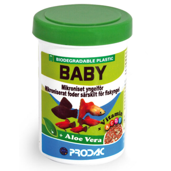 Prodac Baby Flakes - Основна Храна на Люспи за Малки Рибки